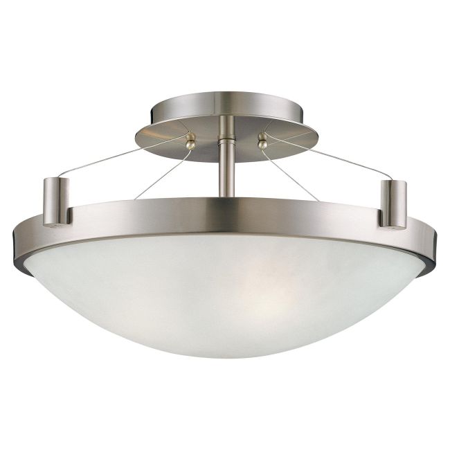 Suspended Semi Flush Mount by George Kovacs
