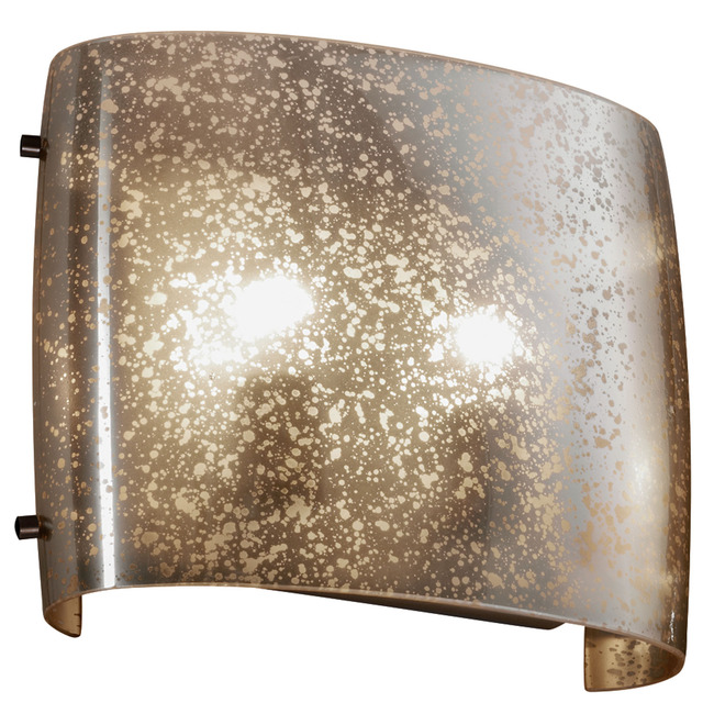 Fusion Wide Oval ADA Wall Sconce by Justice Design