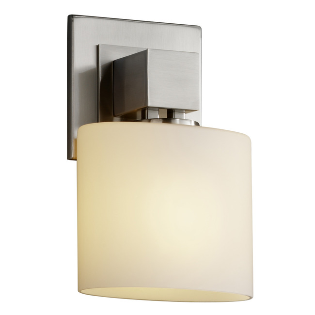 Fusion Aero Oval Wall Sconce by Justice Design