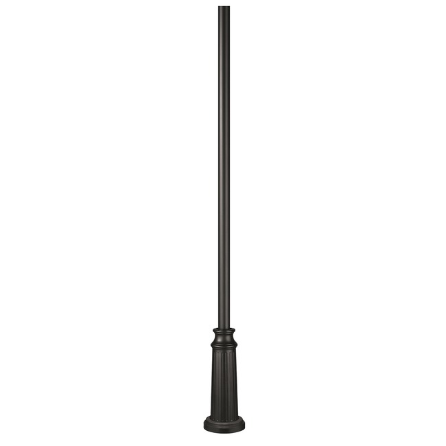 3IN Fitter Outdoor Post with Decorative Base - 8Ft by Hinkley Lighting