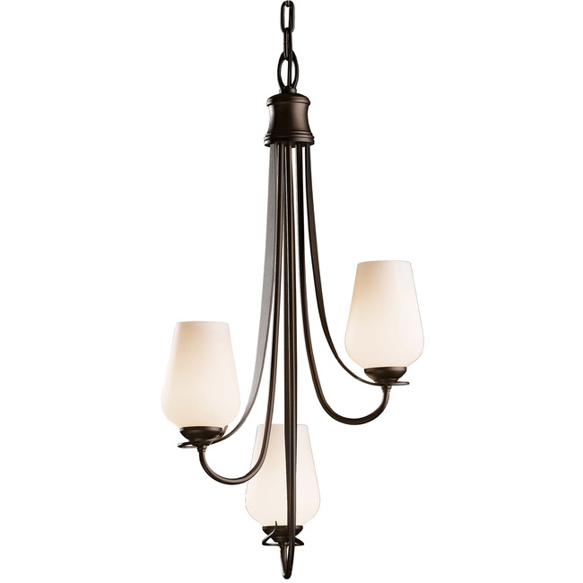 Flora Vertical Chandelier by Hubbardton Forge