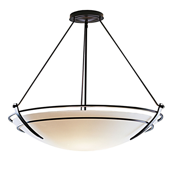 Presidio Tryne Semi Flush Ceiling Light by Hubbardton Forge