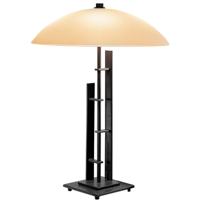Metra Glass Shade Double Table Lamp by Hubbardton Forge