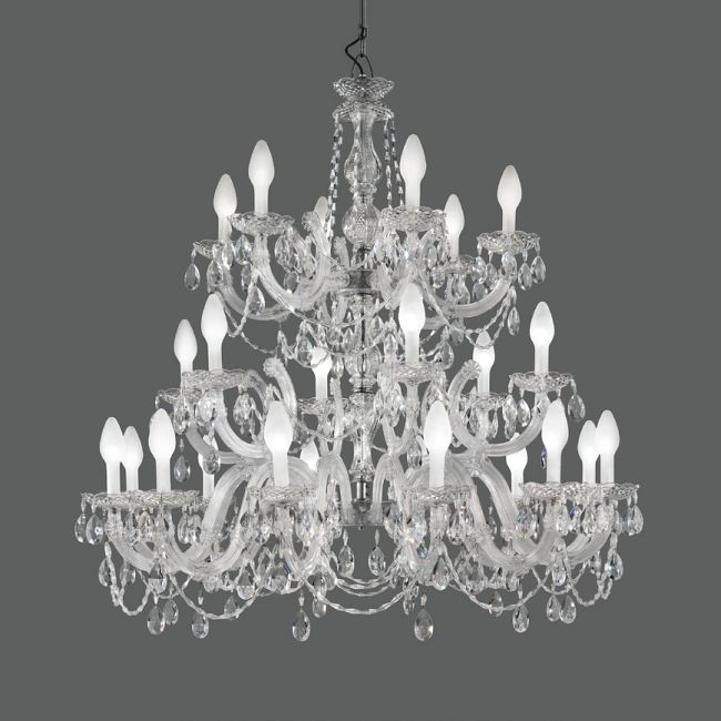 Drylight Outdoor Three Tier Chandelier by Masiero