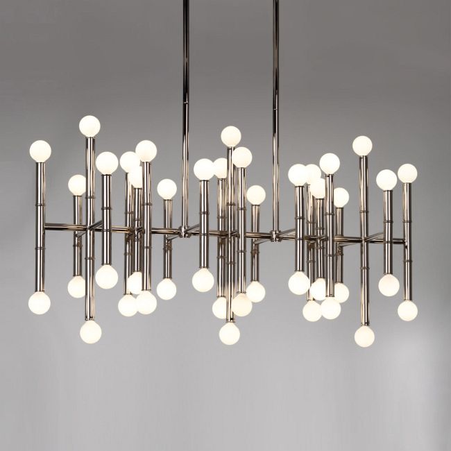 Meurice Rectangular Chandelier by Jonathan Adler