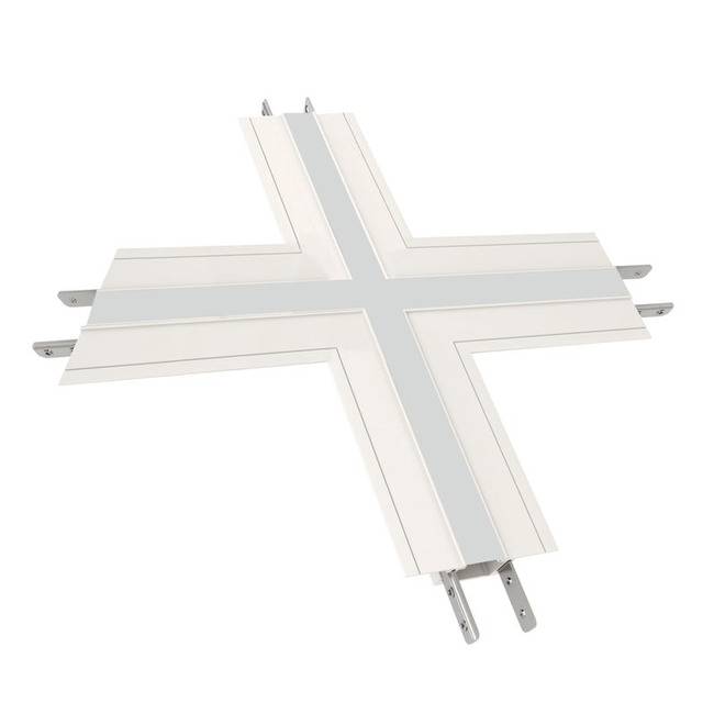 Truline .5A X Shaped Channel Connector by PureEdge Lighting