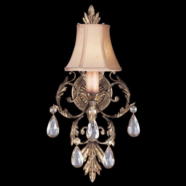 A Midsummer Nights Dream Crystal Droplets Wall Light by Fine Art Handcrafted Lighting