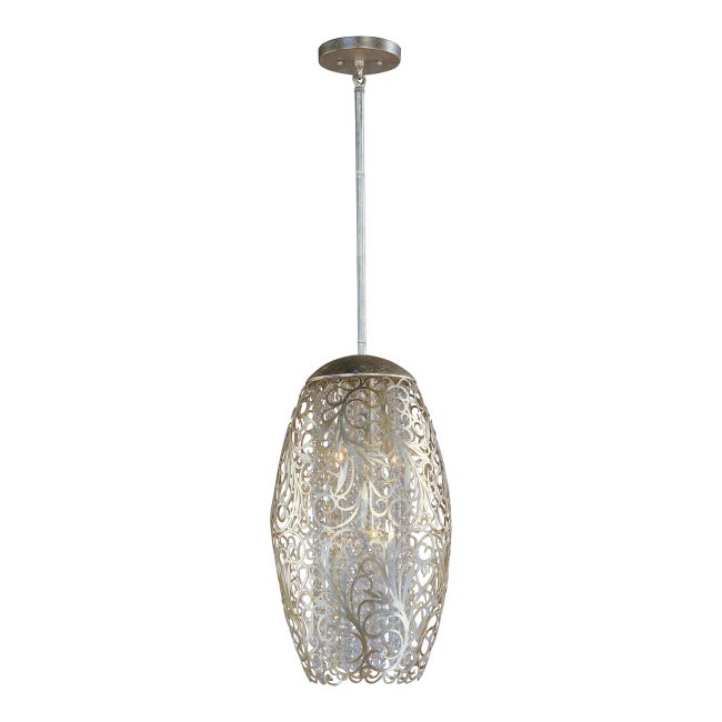 Arabesque Tall Oval Pendant by Maxim Lighting