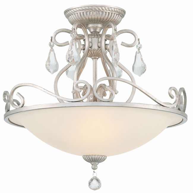 Ashton Semi Flush Ceiling Mount by Crystorama