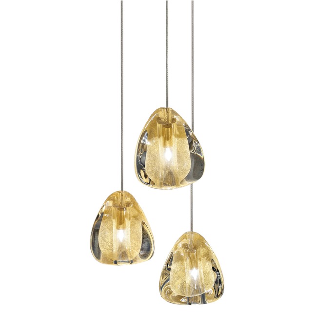 Mizu Round Multi Light Pendant by Terzani USA
