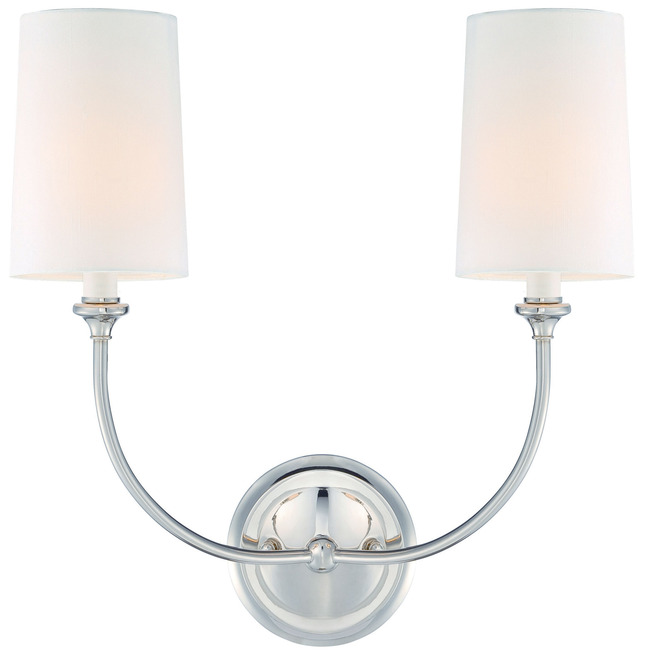 Sylvan Double Wall Sconce by Crystorama