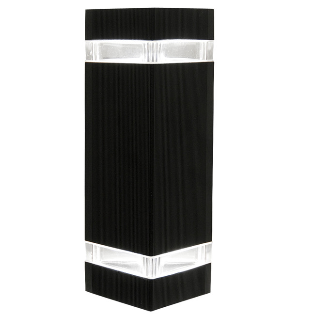 Summerside Outdoor Square Stripe Wall Sconce by DVI Lighting
