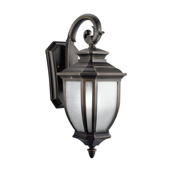 Salisbury Outdoor Hanging Lantern Wall Sconce by Kichler