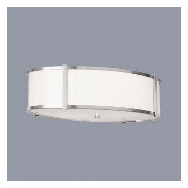 Hatbox Oval Ceiling Flush Mount by ILEX