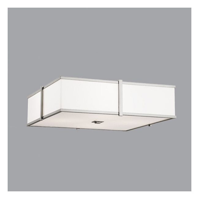 Hatbox Square Ceiling Flush Mount by ILEX