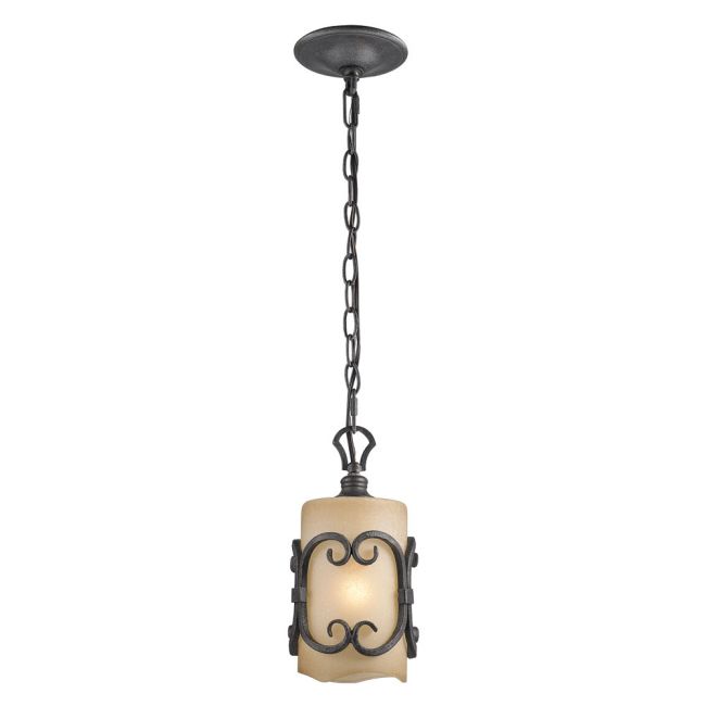 Madera Mini Pendant by Golden Lighting