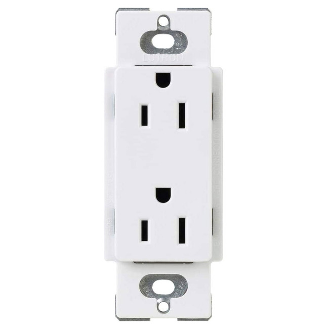 15-Amp Duplex Receptacle by Lutron