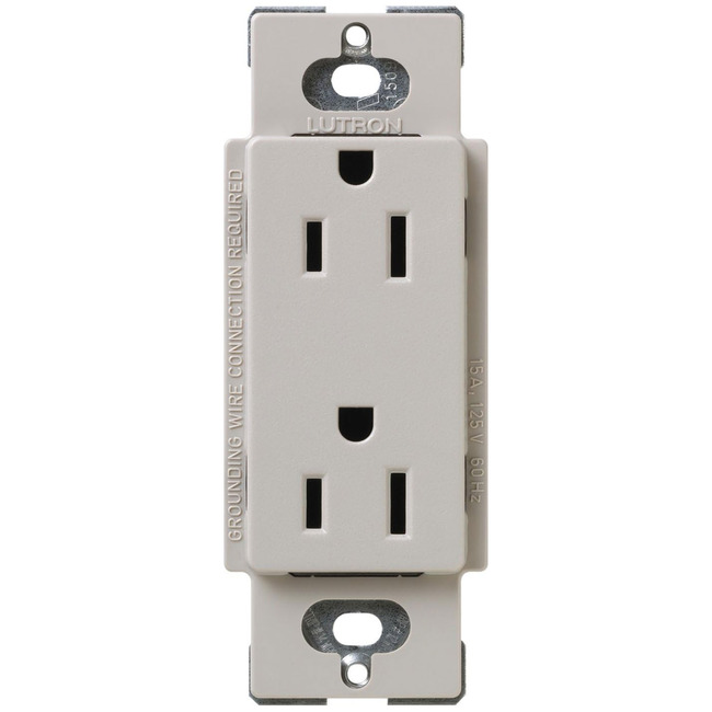15-Amp Tamper Resistant Receptacle by Lutron