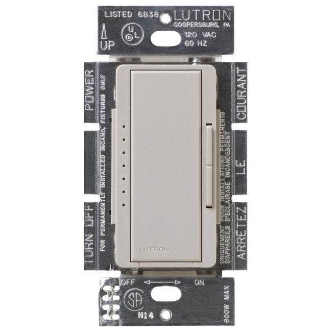 Maestro 600W Electronic Low Voltage Dimmer by Lutron