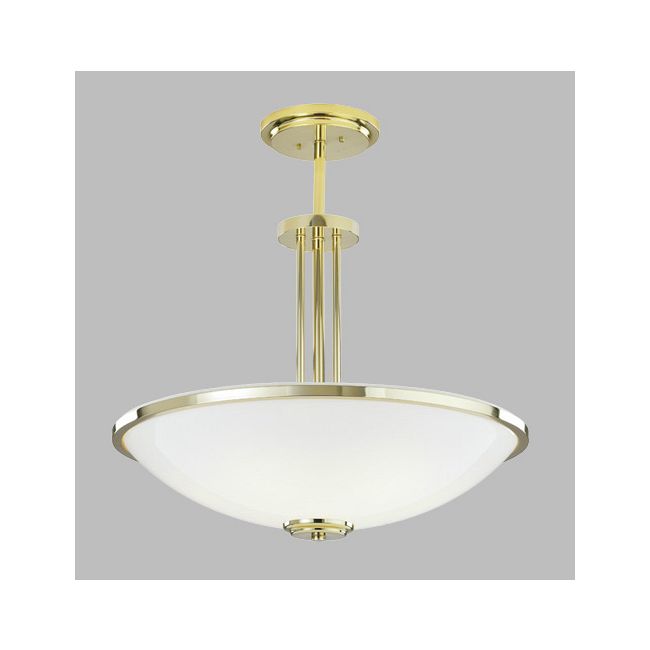 Manchester Bowl Triple Stem Pendant by ILEX