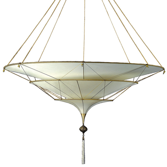 Scheherazade Silk Multi Tier Pendant by Venetian Designs
