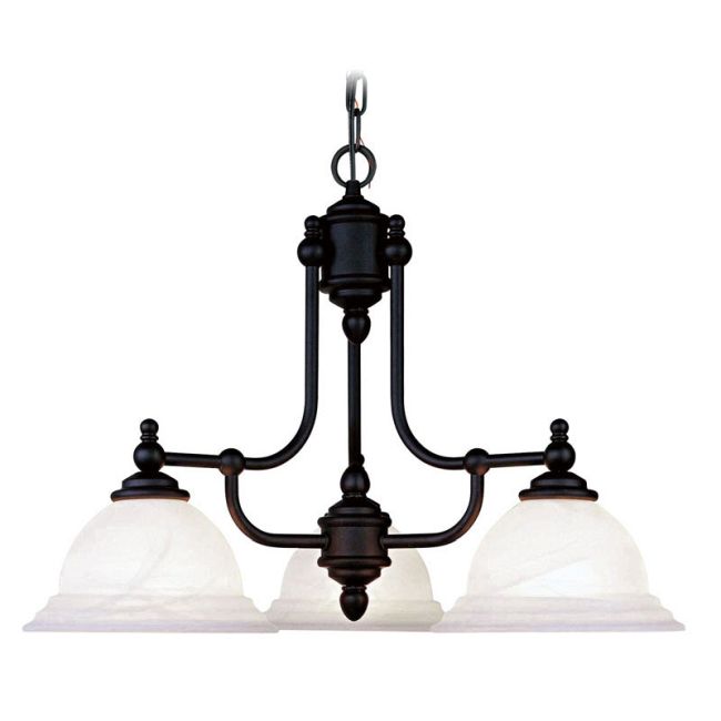 North Port 3 Light Chandelier by Livex Lighting