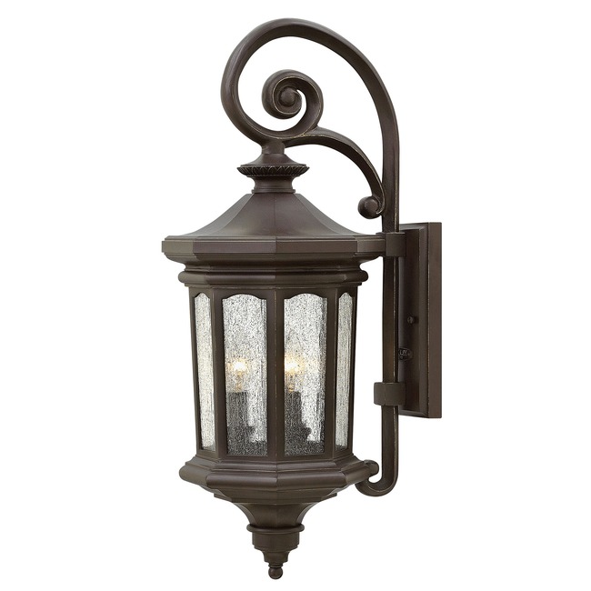 Raley Scroll Outdoor Wall Light by Hinkley Lighting
