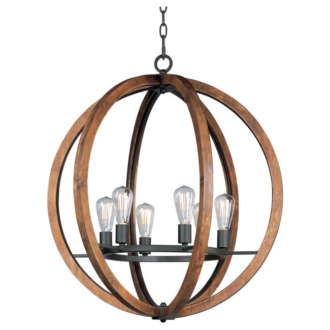 Bodega Bay Chandelier by Maxim Lighting