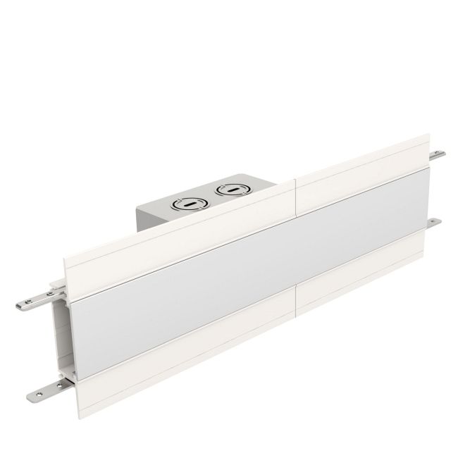 TruLine 1.6A Center Feed Power Channel Connector by PureEdge Lighting