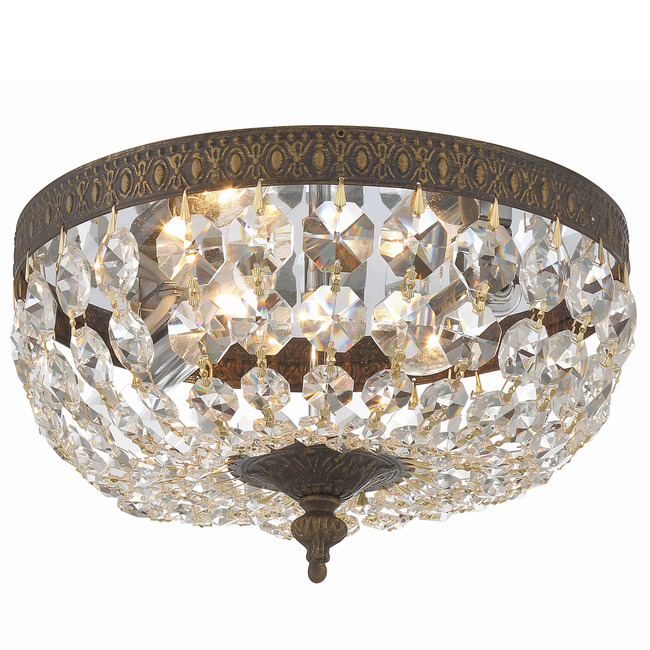 Richmond 10 Ceiling Flush Mount by Crystorama
