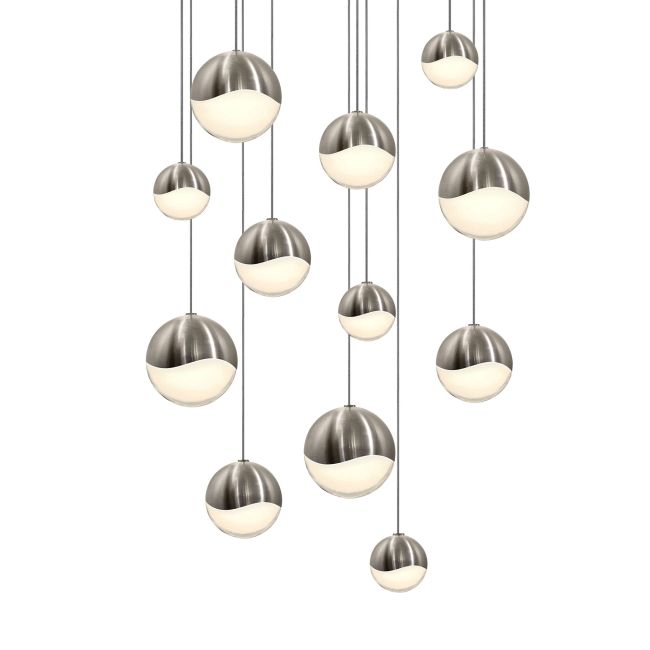 Grapes Round Assorted Multi-Light Pendant by SONNEMAN - A Way of Light