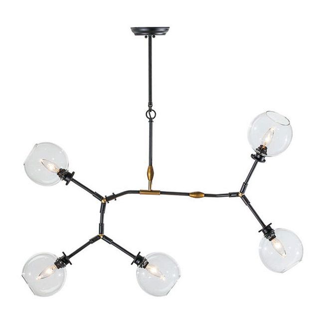 Atom 5 Light Pendant by Nuevo