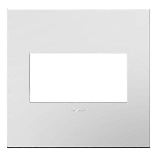 Adorne Plastic Screwless Wall Plate with Microban by Legrand Adorne