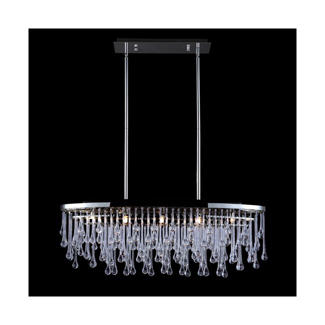 Hollywood Boulevard Oval Chandelier by Avenue Lighting