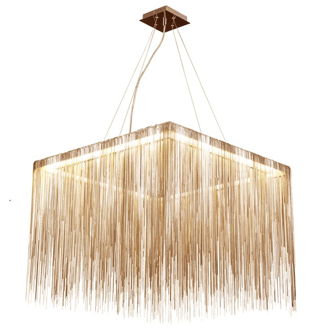 Fountain Ave Square Pendant by Avenue Lighting