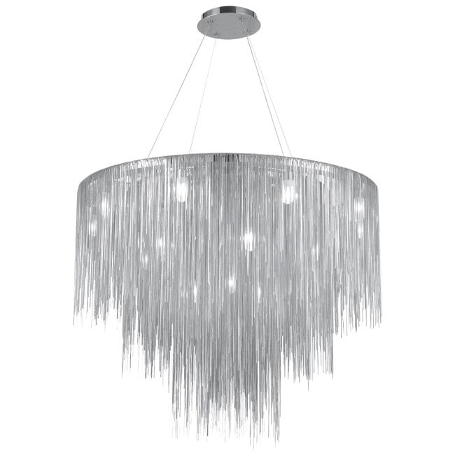 Fountain Ave Chandelier by Avenue Lighting