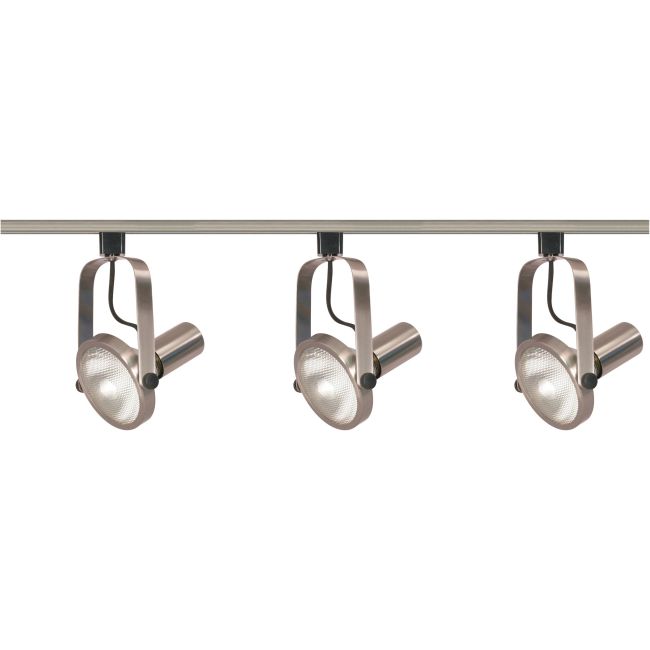Gimbal Ring PAR30 3-Light Track Light Kit by Satco