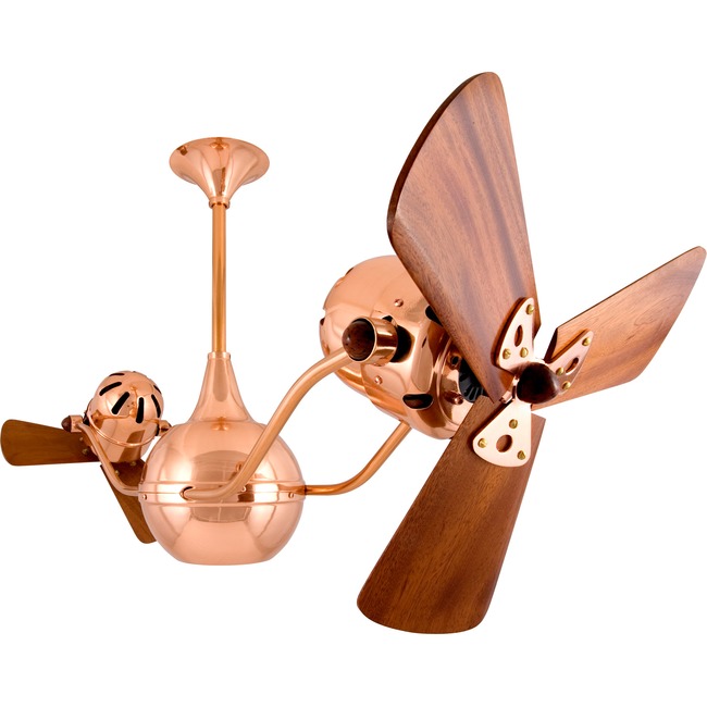 Vent Bettina Wood Ceiling Fan by Matthews Fan Company