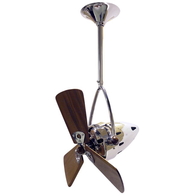 Jarold Directional Wood Damp Ceiling Fan by Matthews Fan Company