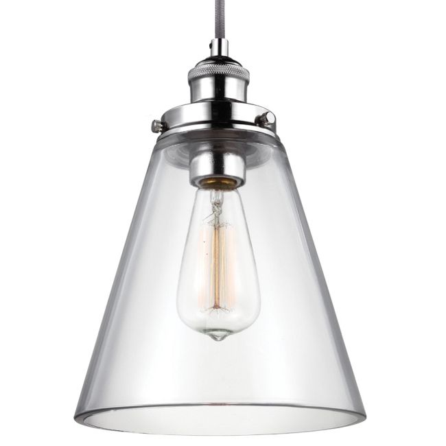 Baskin Cone Pendant by Visual Comfort Studio