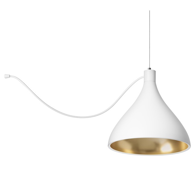 Swell Single String Medium Indoor / Outdoor Pendant by Pablo