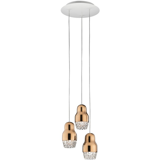 Fedora Multi Light Pendant by Axolight