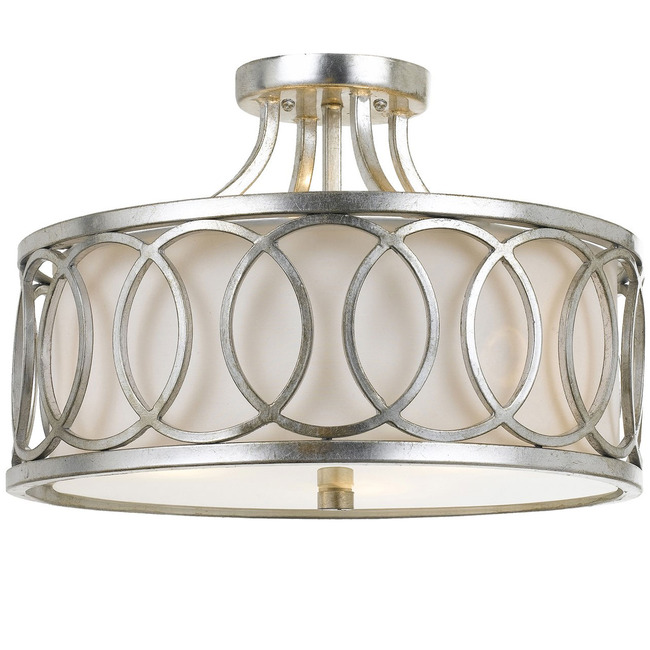 Graham Semi Flush Ceiling Light by Crystorama