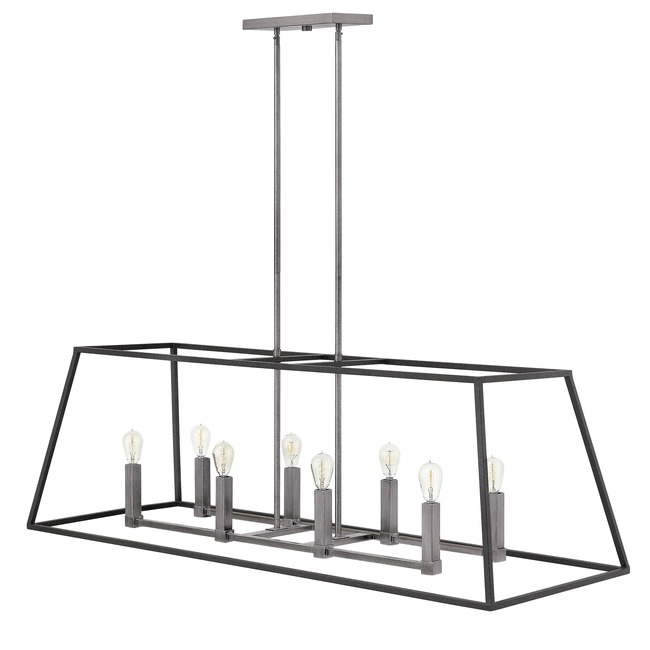 Fulton Double Linear Chandelier by Hinkley Lighting