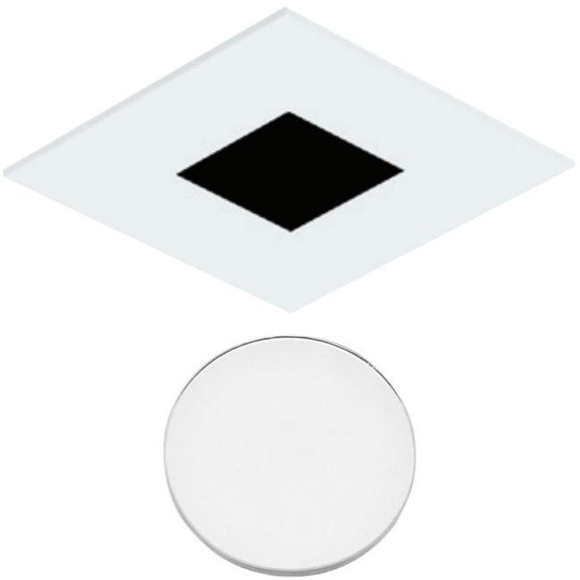 Element 3 Inch Square Flanged Flat Trim by Visual Comfort Architectural