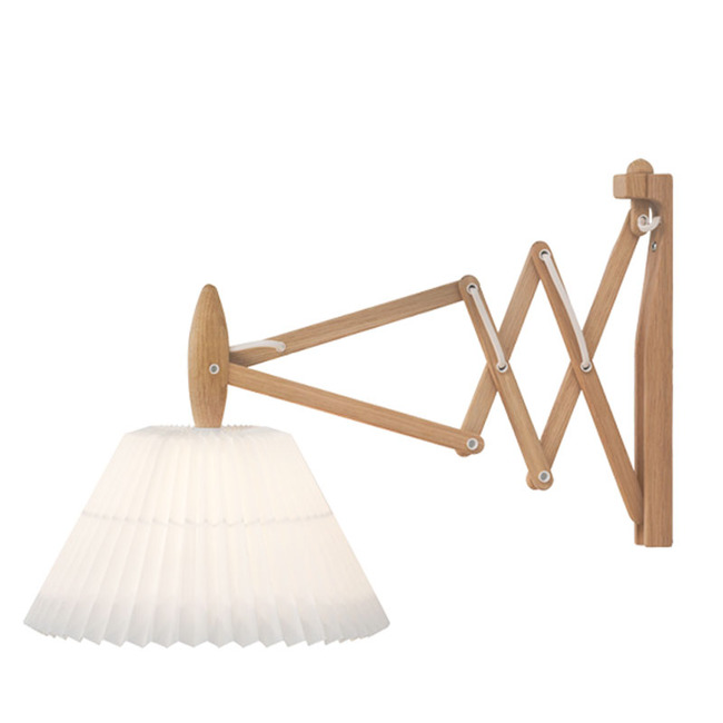Sax Flexible Plug-In Wall Lamp w/ Tapered Shade by Le Klint