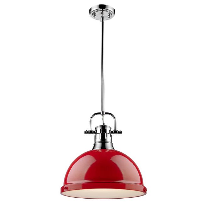 Duncan Downrod Pendant by Golden Lighting
