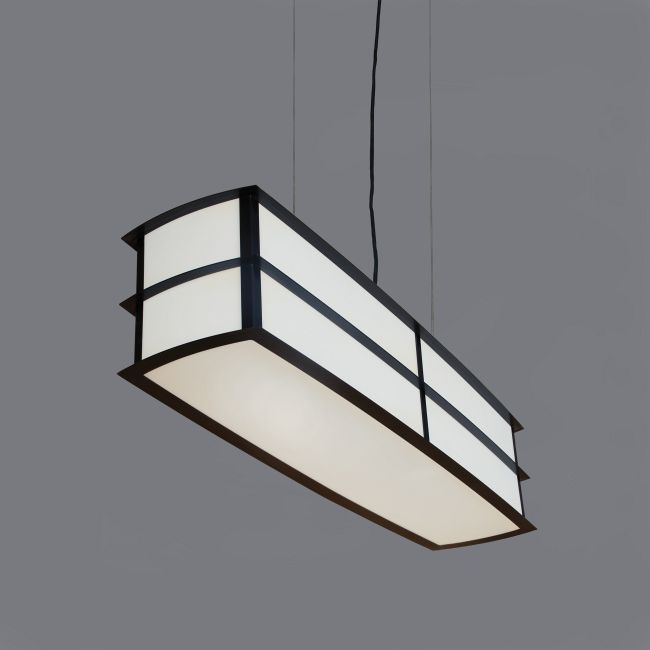 Ellipse Rectangle Pendant by UltraLights