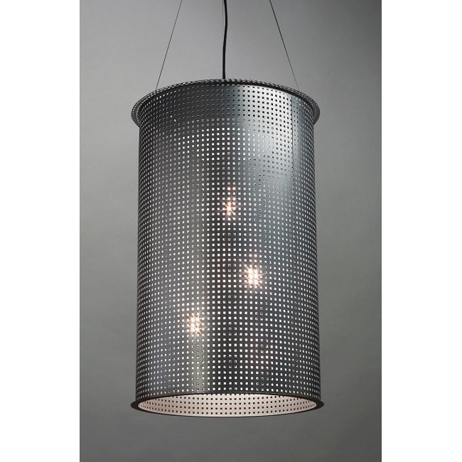 Clarus Round Exposed Square Cutout Pendant by UltraLights
