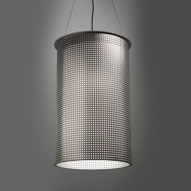 Clarus Round Shade Square Cutout Pendant by UltraLights
